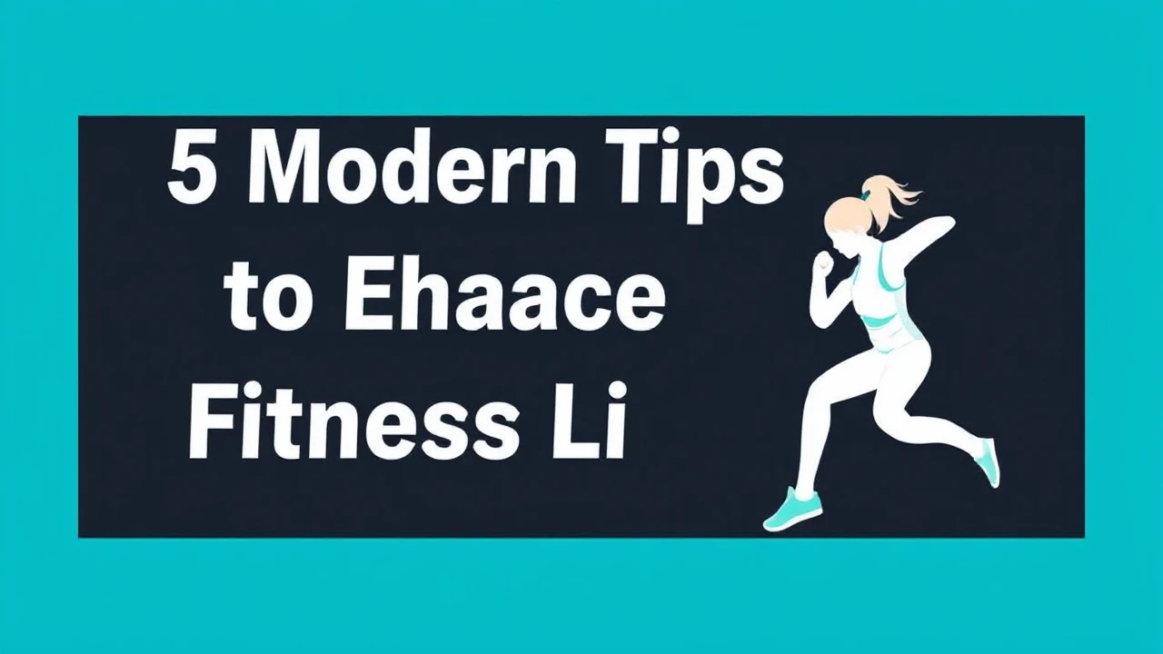 5 Modern Tips to Enhance Your Fitness Lifestyle