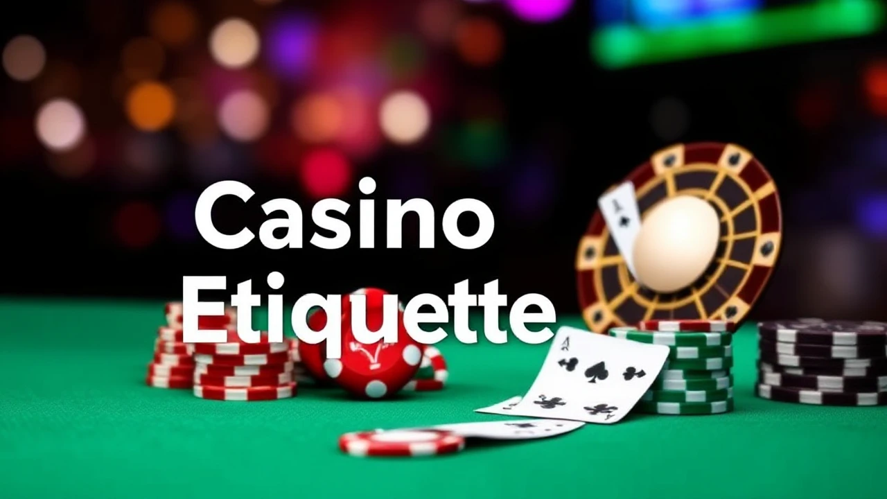 Mastering Casino Etiquette 101: Essential Dos and Don'ts for Beginner Players