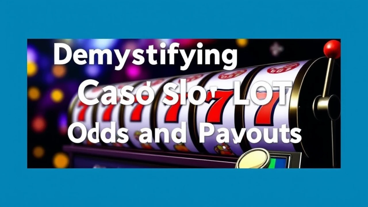 Demystifying Casino Slot Odds and Payouts