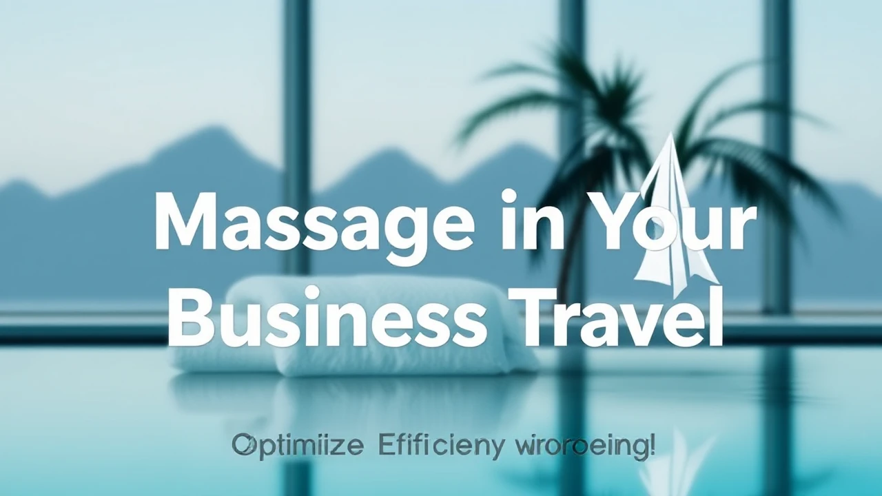 The Positive Impact of Integrating Massage in Your Business Travel