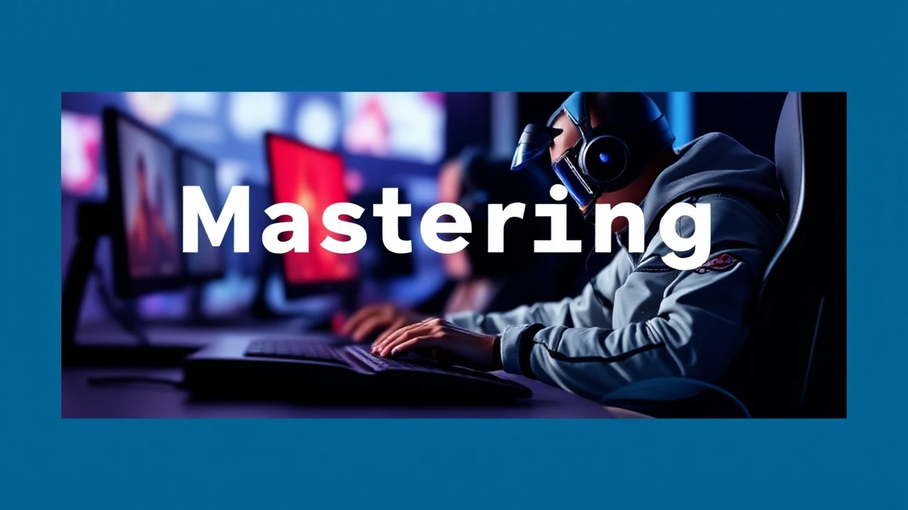 Mastering Esports: An Amateur's Guide to Ruling the Game