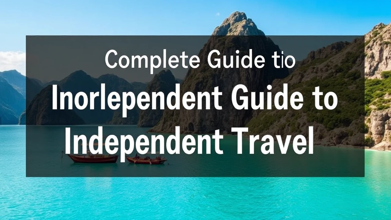 Your Complete Guide to Independent Travel: Top Tips for Exploring the World Solo