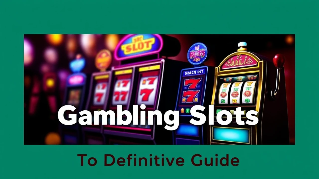 Gambling Slots: The Definitive Guide for Betters