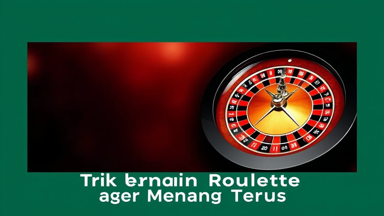 Trik Bermain Roulette agar Menang Terus