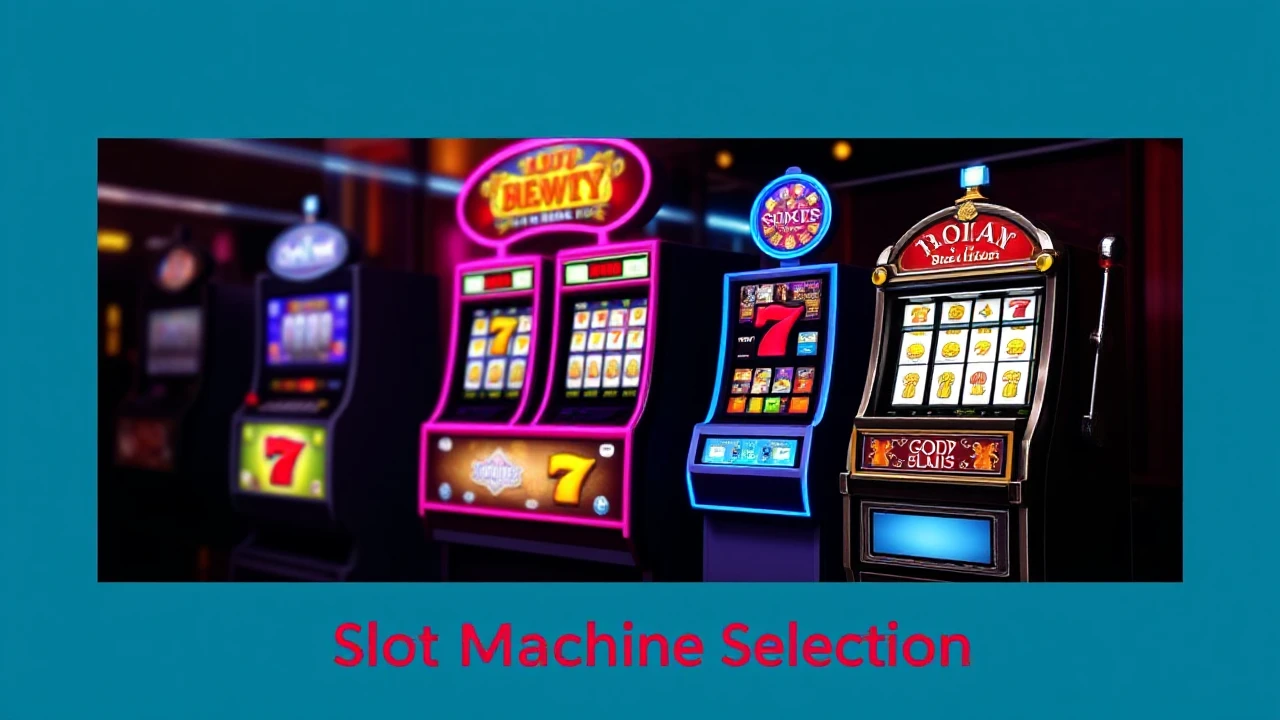 Mastering the Skill of Slot Machine Selection