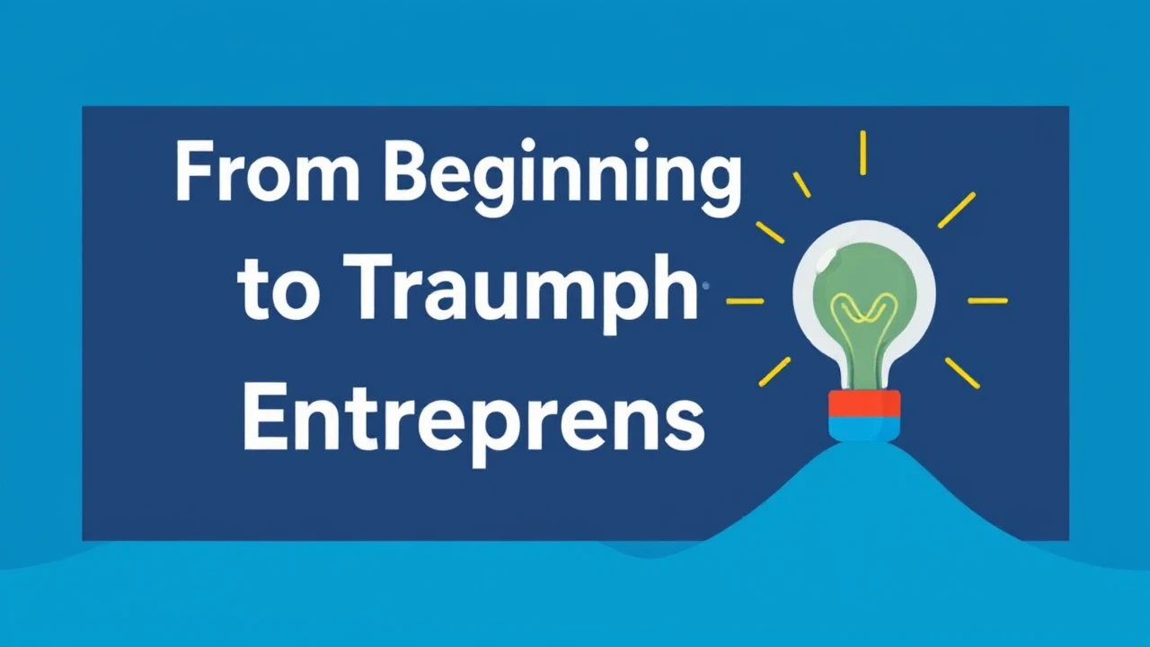 From Beginning to Triumph: Essential Advice for Entrepreneurs