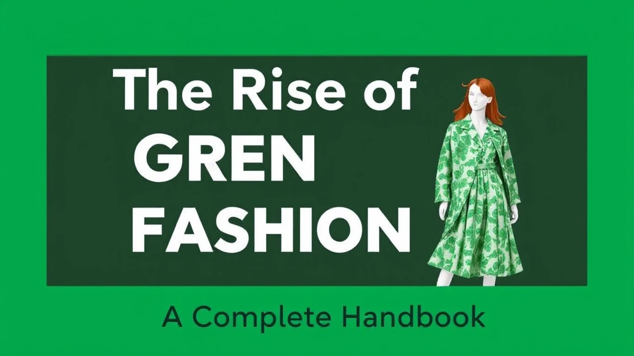 The Rise of Green Fashion: A Complete Handbook