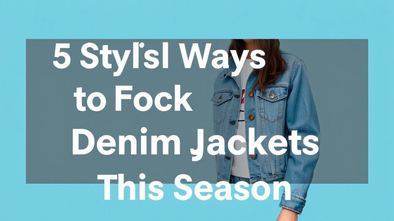 5 Stylish Ways to Rock Denim Jackets This Season: Expert Advice