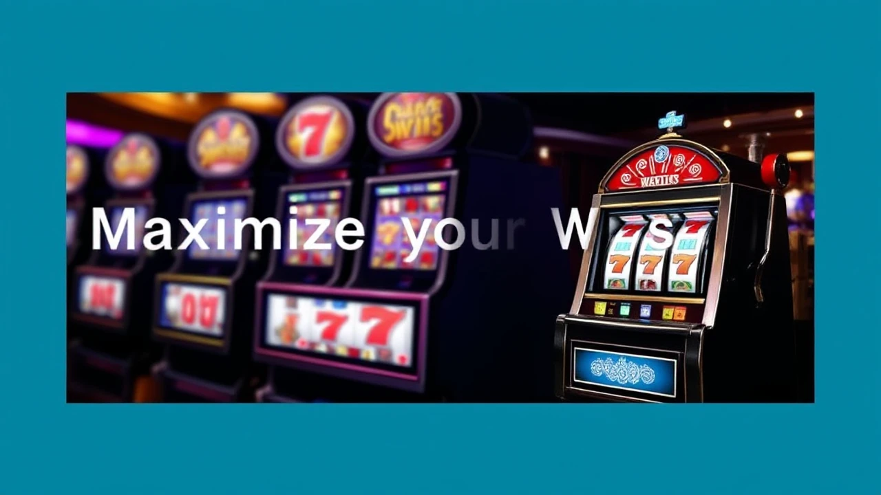 7 Ways to Maximize Your Wins on Casino Slot Machines