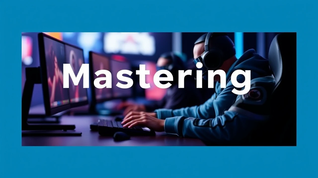 Mastering Esports: An Amateur's Introduction to Competitive Gaming