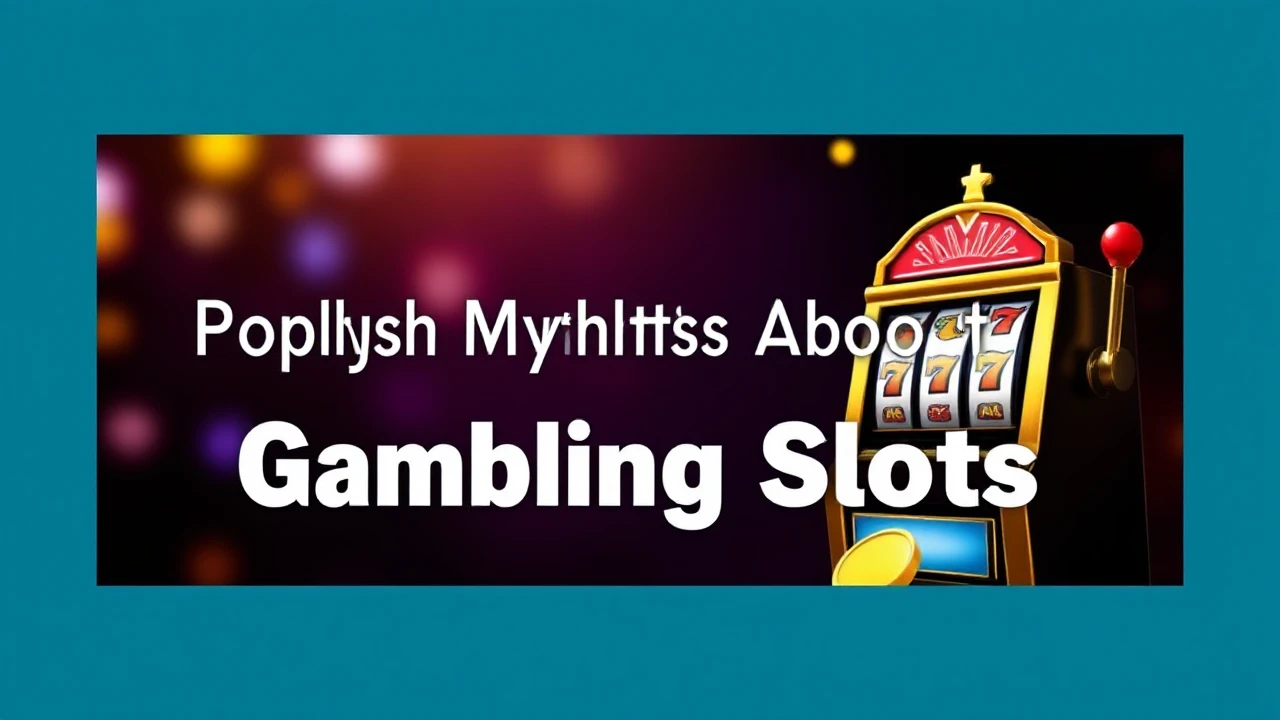 Debunking Popular Myths About Gambling Slots