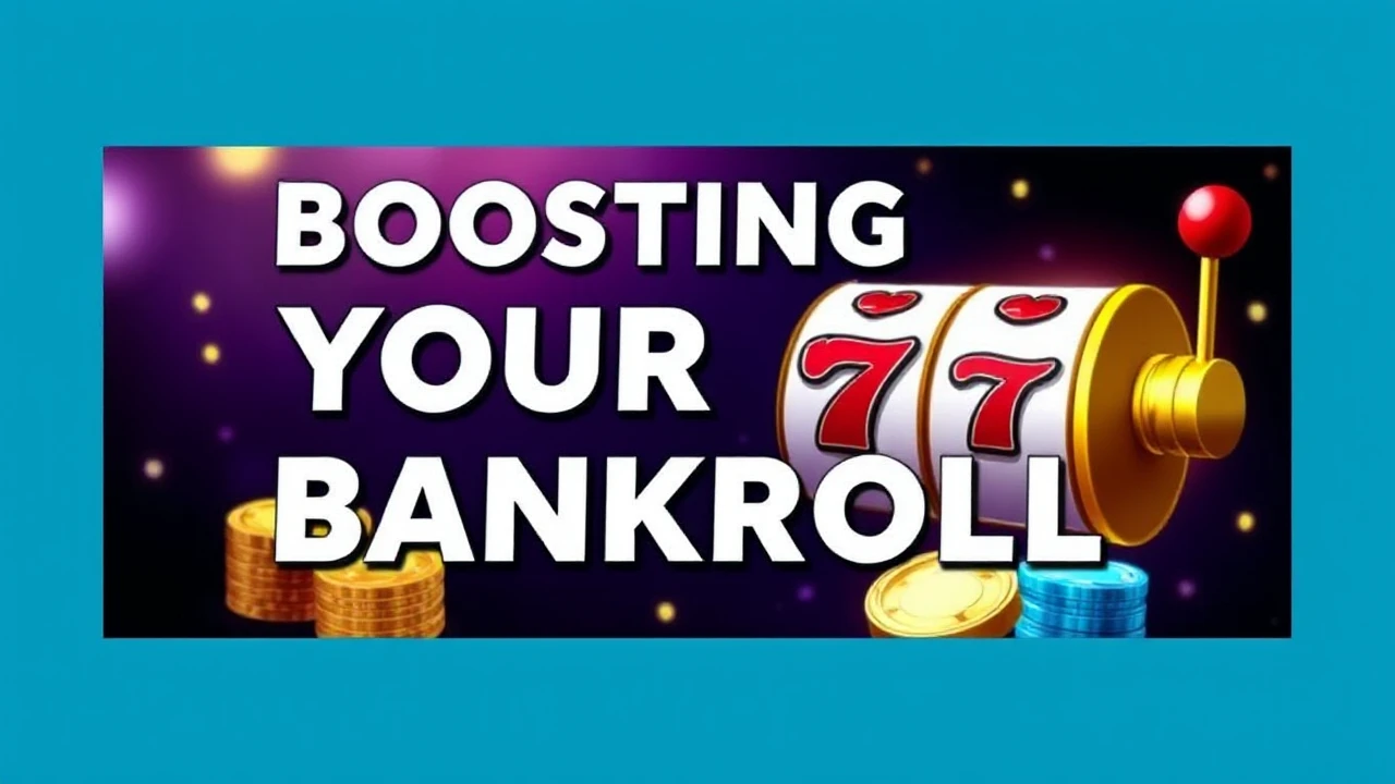Boosting Your Bankroll: Tips for Enhancing Online Casino Slot Bonuses