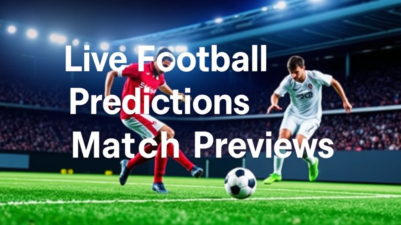 Live Football Predictions and Match Previews