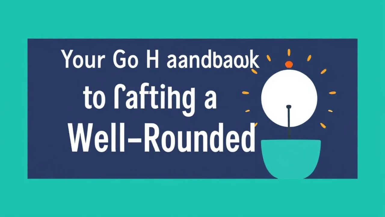 Your Go-To Handbook to Crafting a Well-Rounded Life
