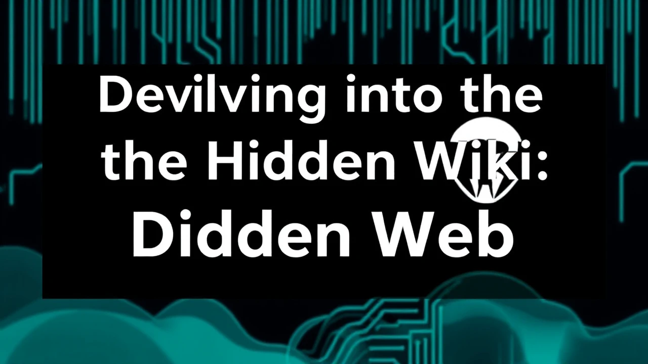 Delving into the Hidden Wiki: Your Gateway to the Dark Web