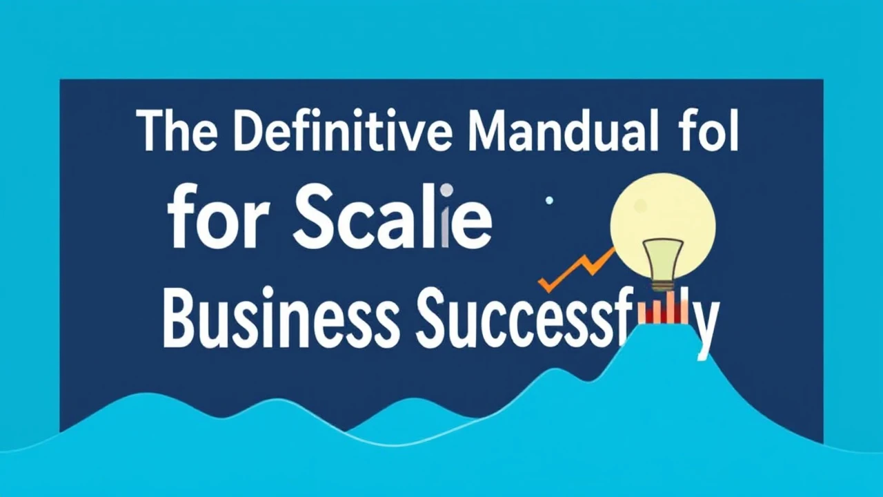 The Definitive Manual for Scaling Your Business Successfully