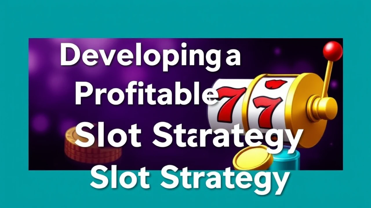 Developing a Profitable Slot Strategy