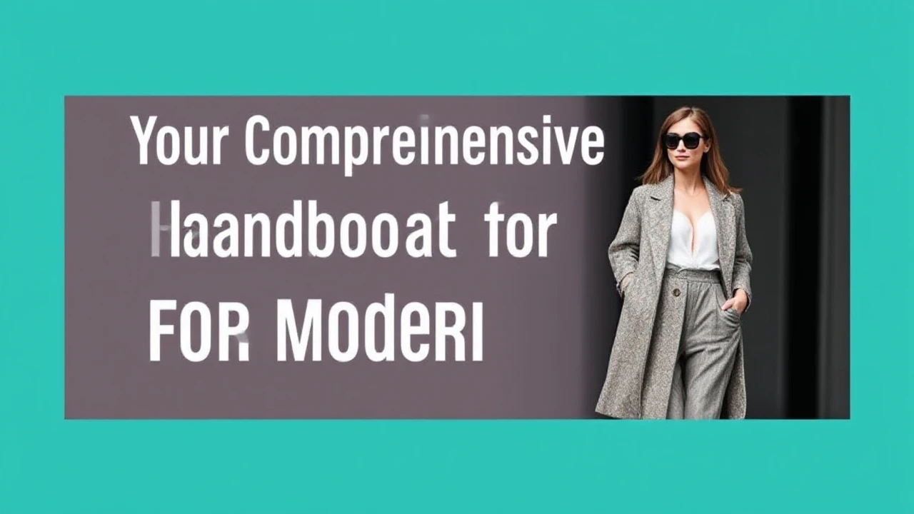 Your Comprehensive Handbook to Latest Fashion for the Modern Woman