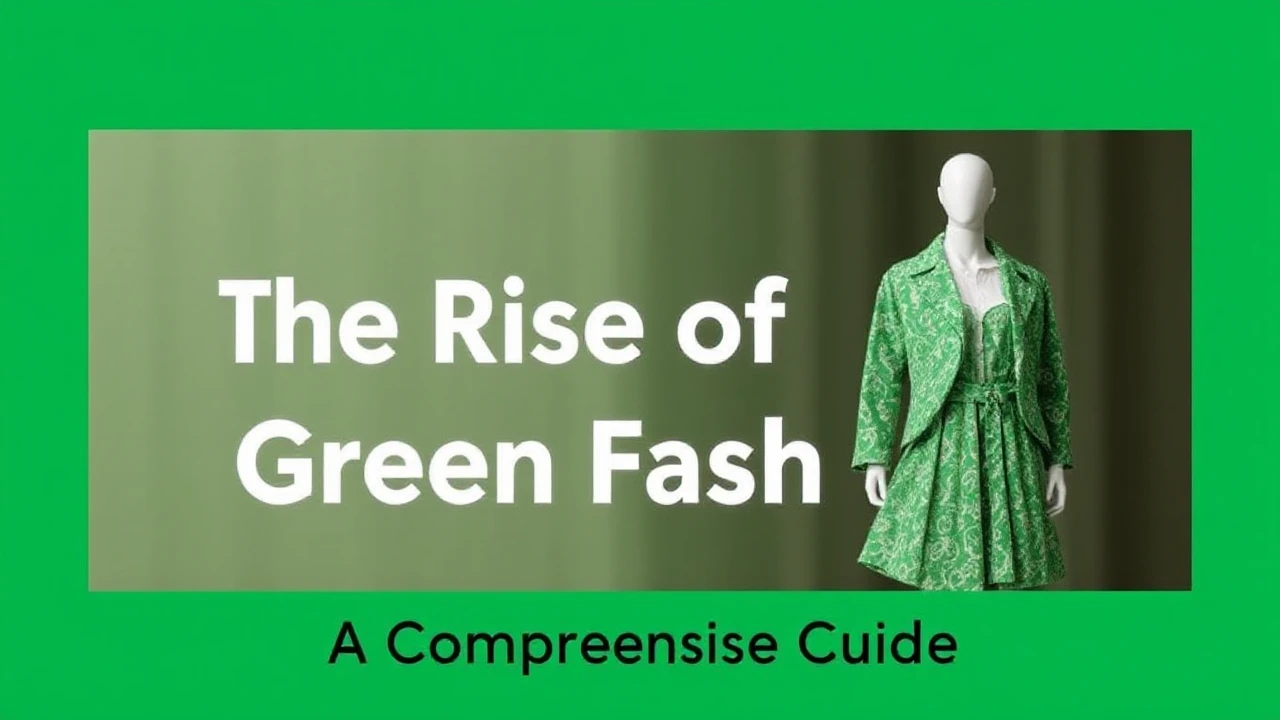 The Rise of Green Fashion: A Comprehensive Guide