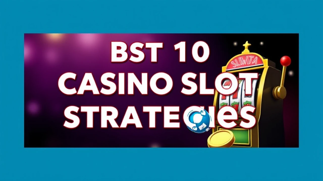 Best 10 Casino Slot Strategies for Achieving Success