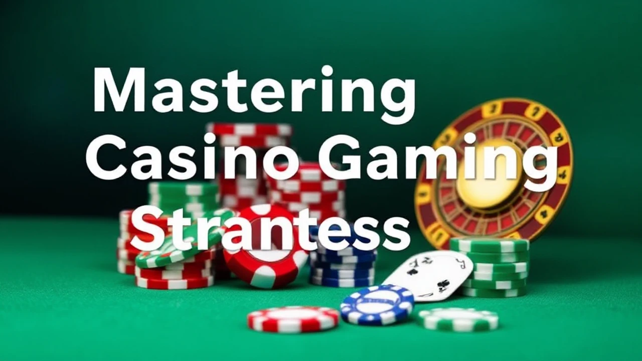 Mastering Casino Gaming Strategies: Tips and Tricks for Players