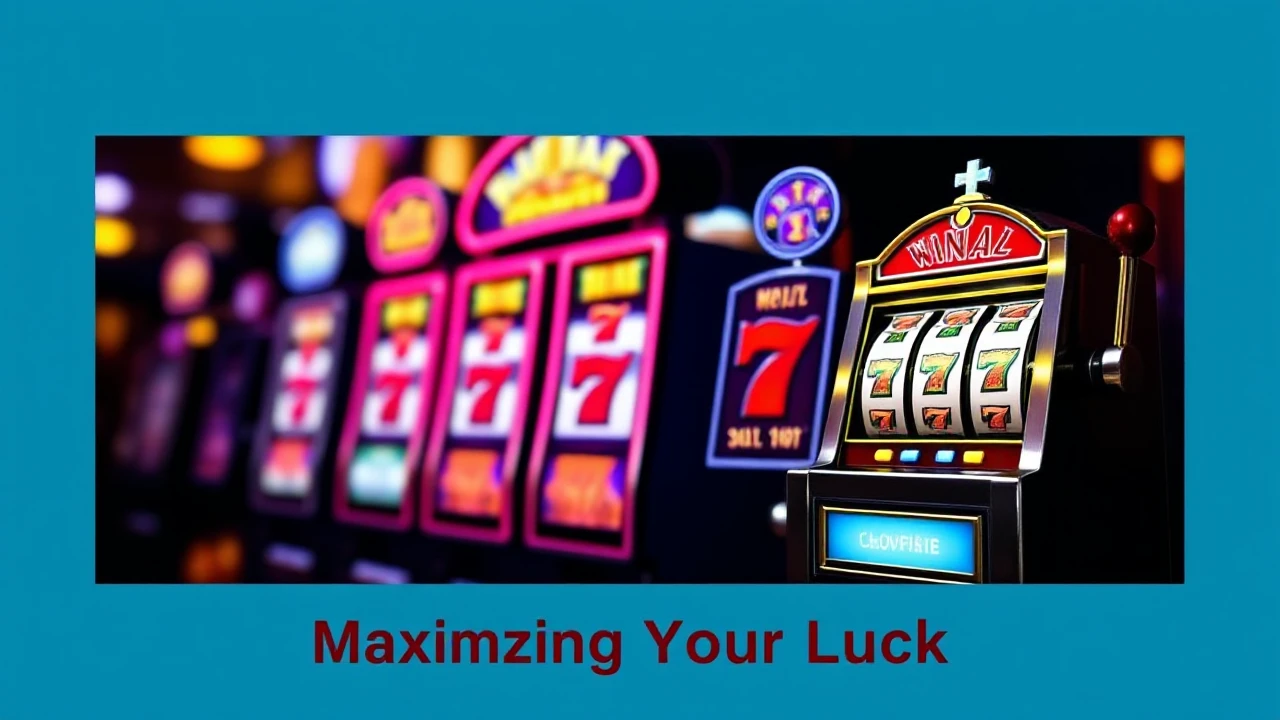 Maximizing Your Luck: Tips for Scoring Big at Slot Games