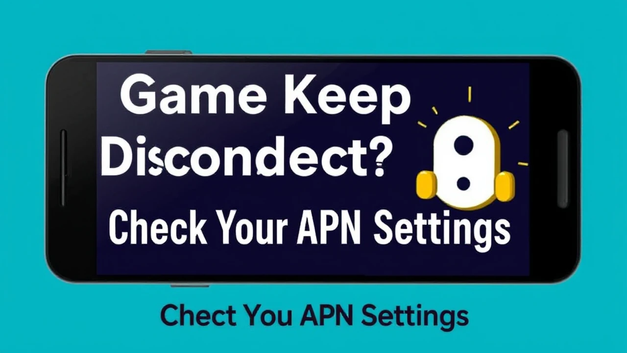 Game Keep Disconnecting? Check Your APN Settings