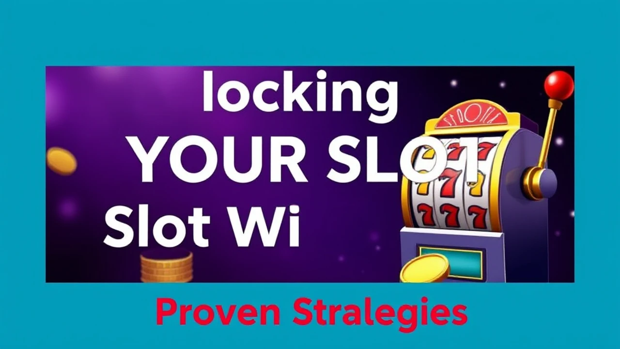 Unlocking Your Slot Winnings: Proven Strategies