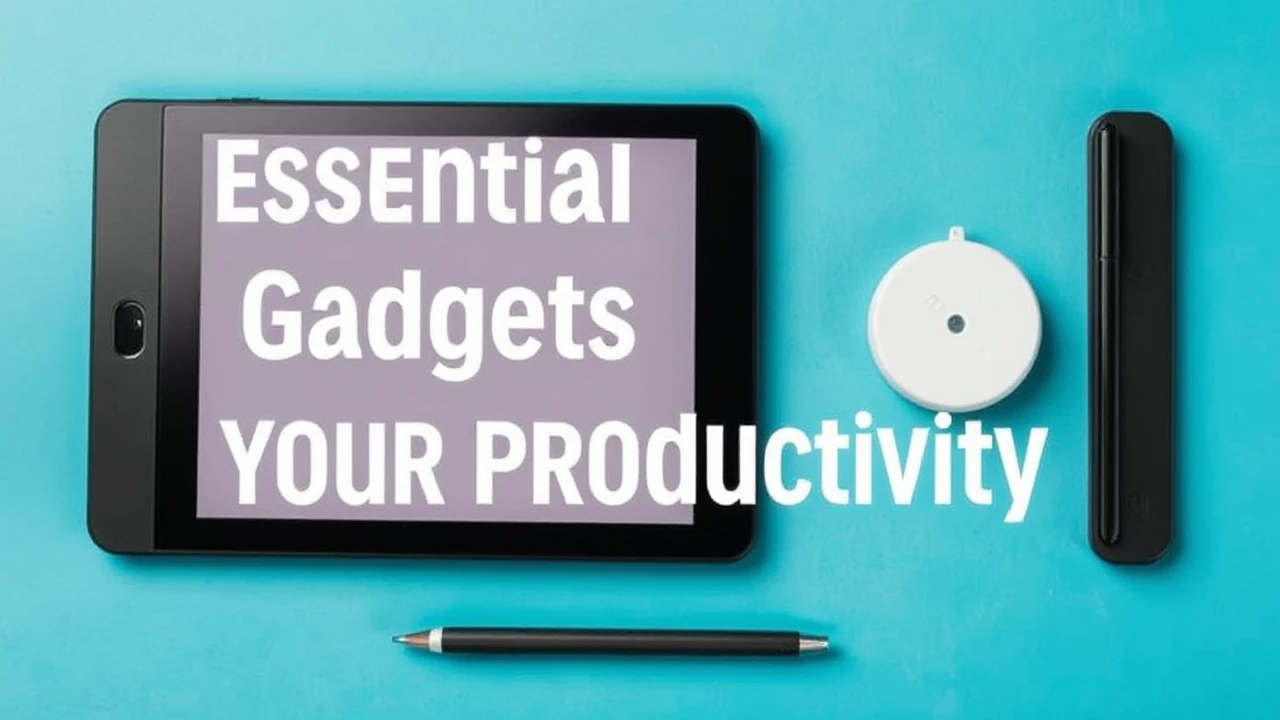 Essential Gadgets to Supercharge Your Productivity