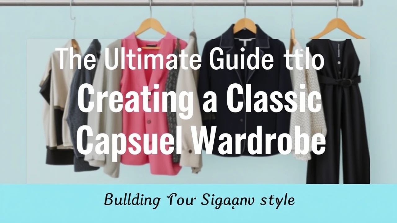 The Ultimate Guide to Creating a Classic Capsule Wardrobe