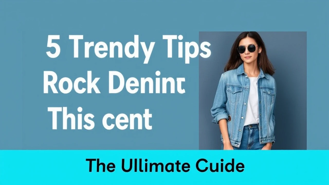 5 Trendy Tips to Rock Denim Jackets This Season: Your Ultimate Guide