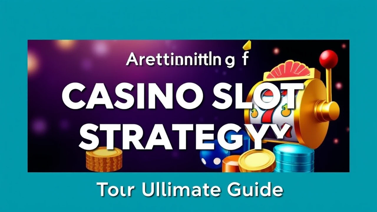 Perfecting the Art of Casino Slot Strategy: Your Ultimate Guide