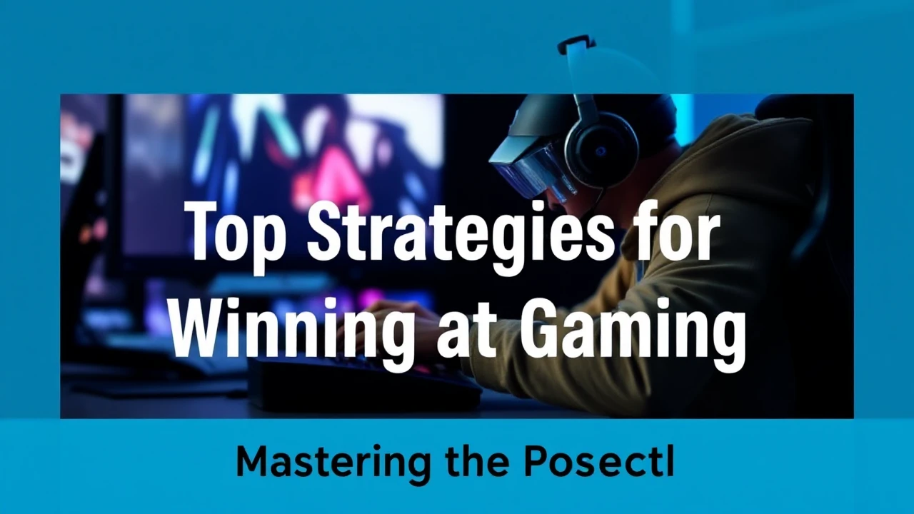 Unlock Your Potential: Top Strategies for Winning at Gaming