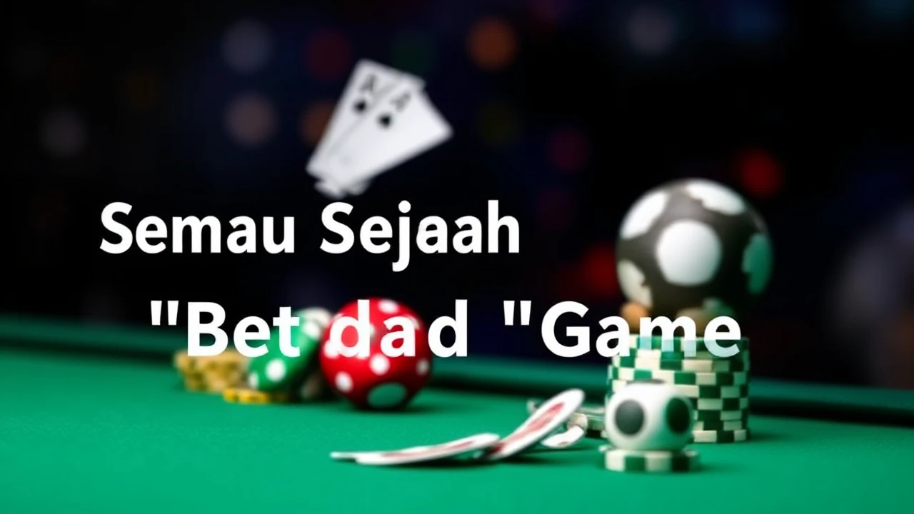 Cara Semak Sejarah ‘Bet’ dan ‘Game’ Anda