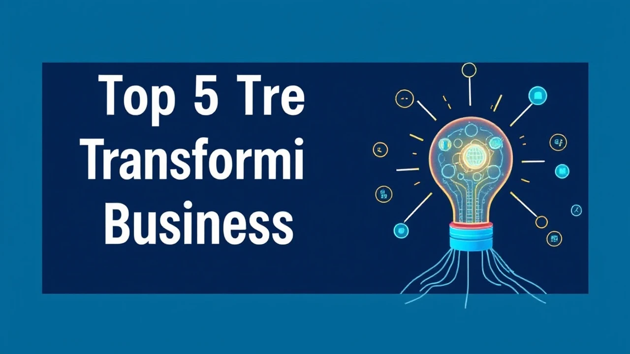 Unveiling the Top 5 Trends Transforming the Future of Business Innovation