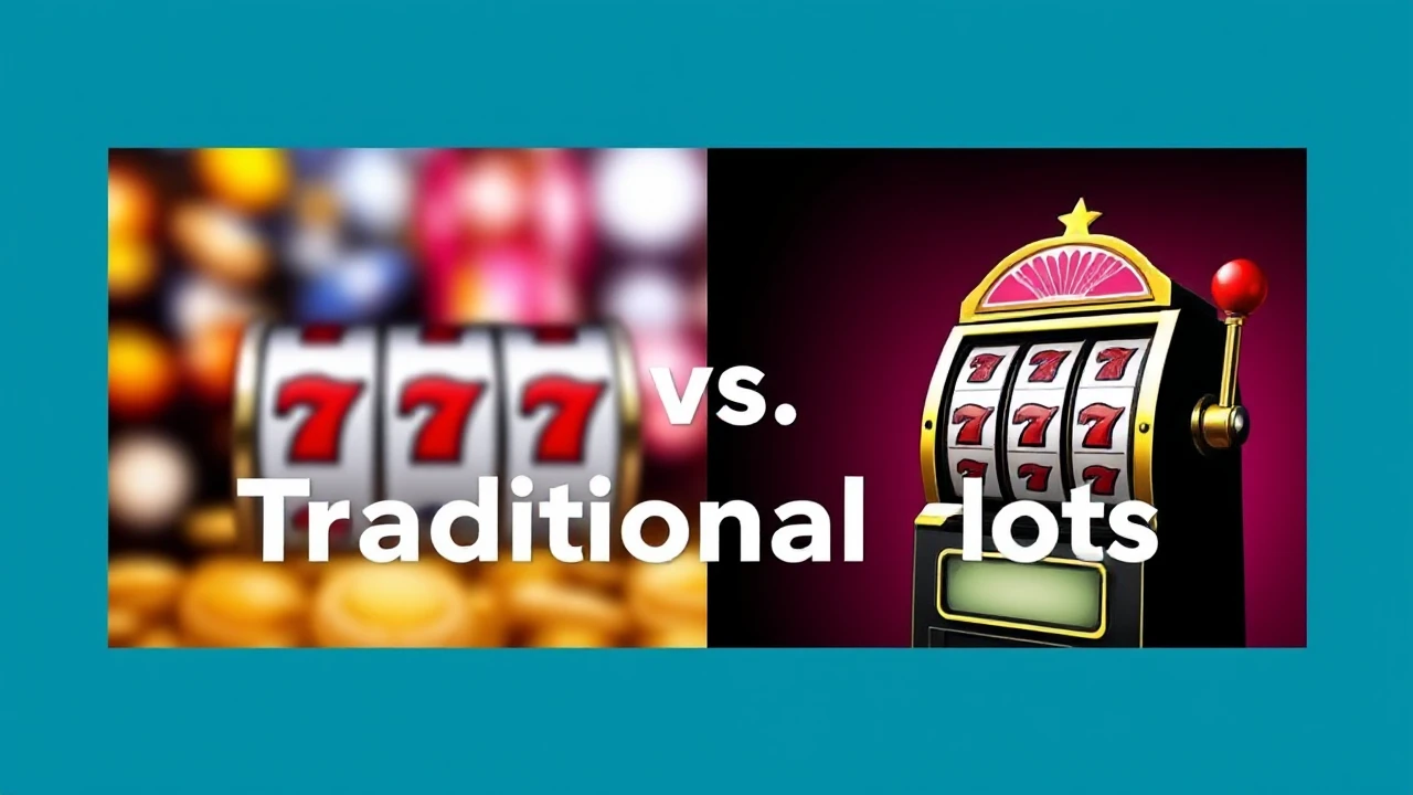 Online Casino Slots vs. Traditional Slots: Breaking Down the Variances