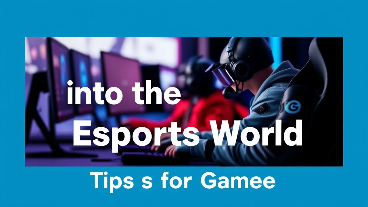 Transitioning into the Esports World: Tips for Gamers