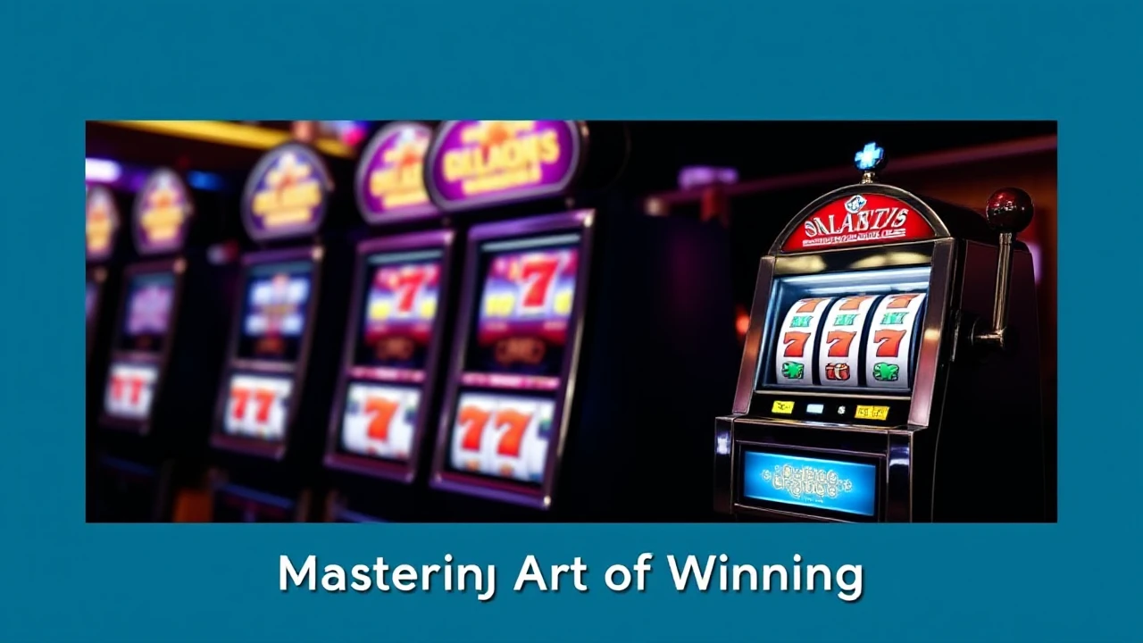 Mastering the Art of Winning: Strategies for Success in Casino Slots