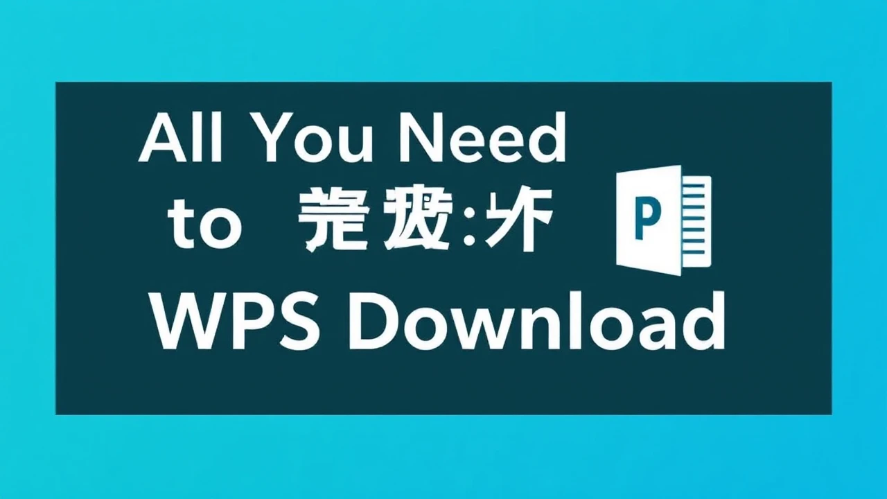 All You Need to Know to WPS Download: All the Information You Require to Begin!