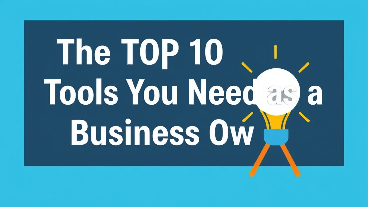 The Top 10 Tools You Need as a Business Owner