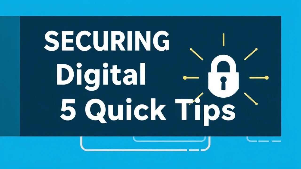 Securing Your Digital Devices: 5 Quick Tips