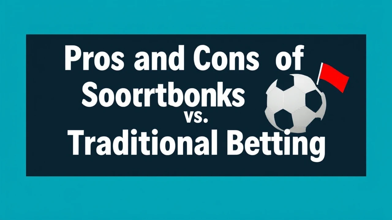 Pros and Cons of Sportsbooks vs. Traditional Betting