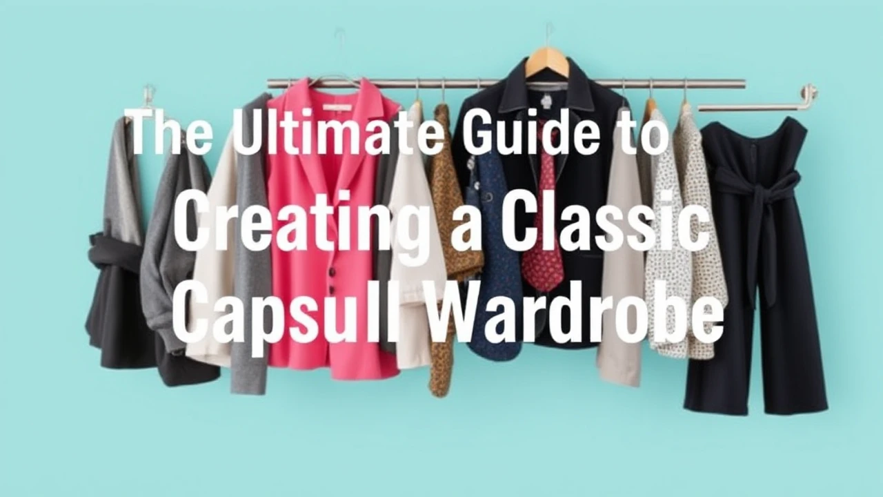The Ultimate Guide to Creating a Classic Capsule Wardrobe