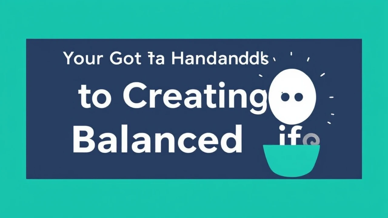 Your Go-To Handbook to Creating a Balanced Life