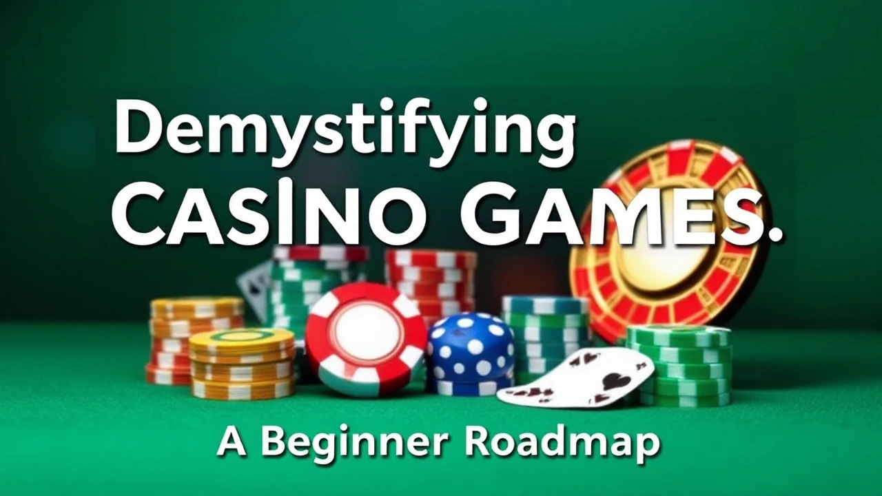 Demystifying Casino Games: A Beginner's Roadmap