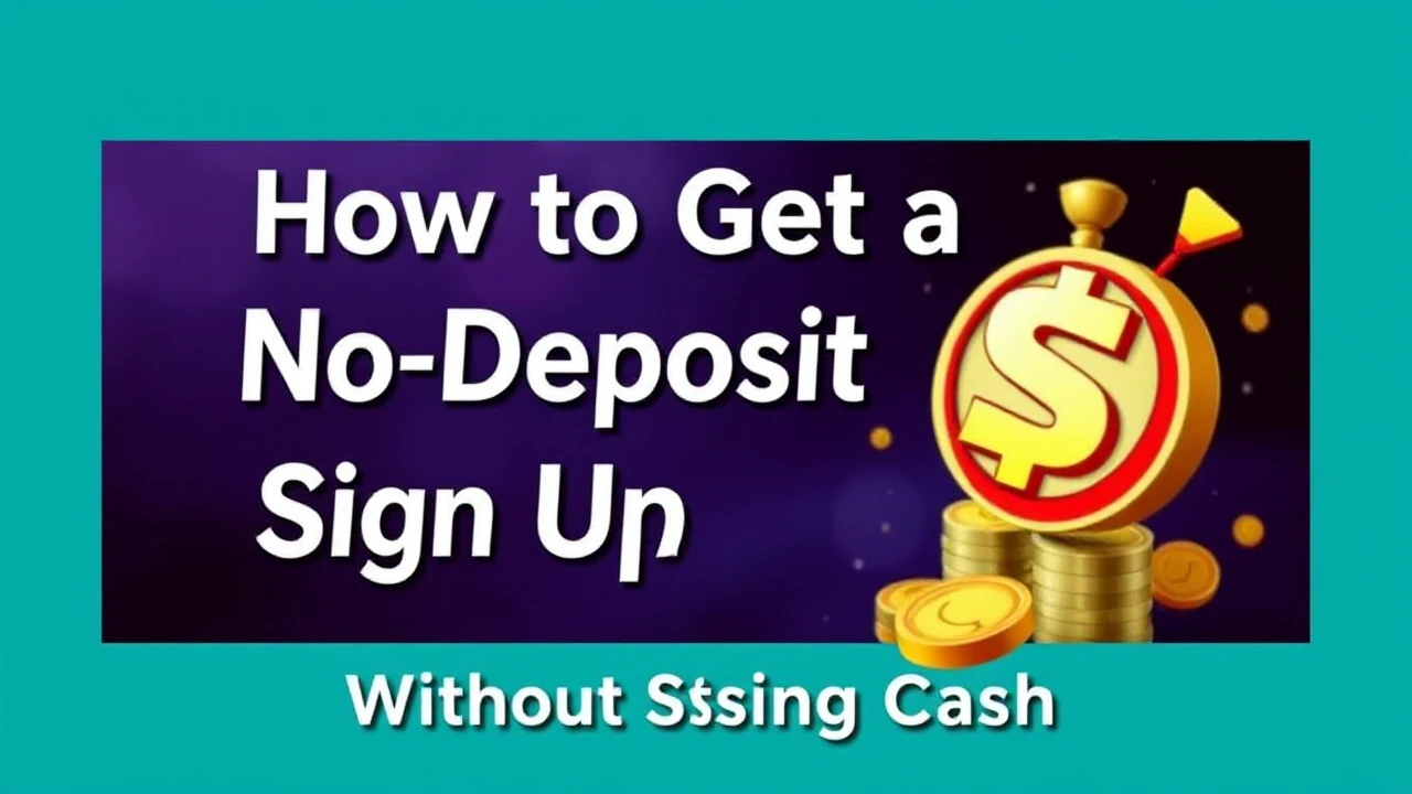 How to Get a No Deposit Sign Up Bonus Without Risking Cash