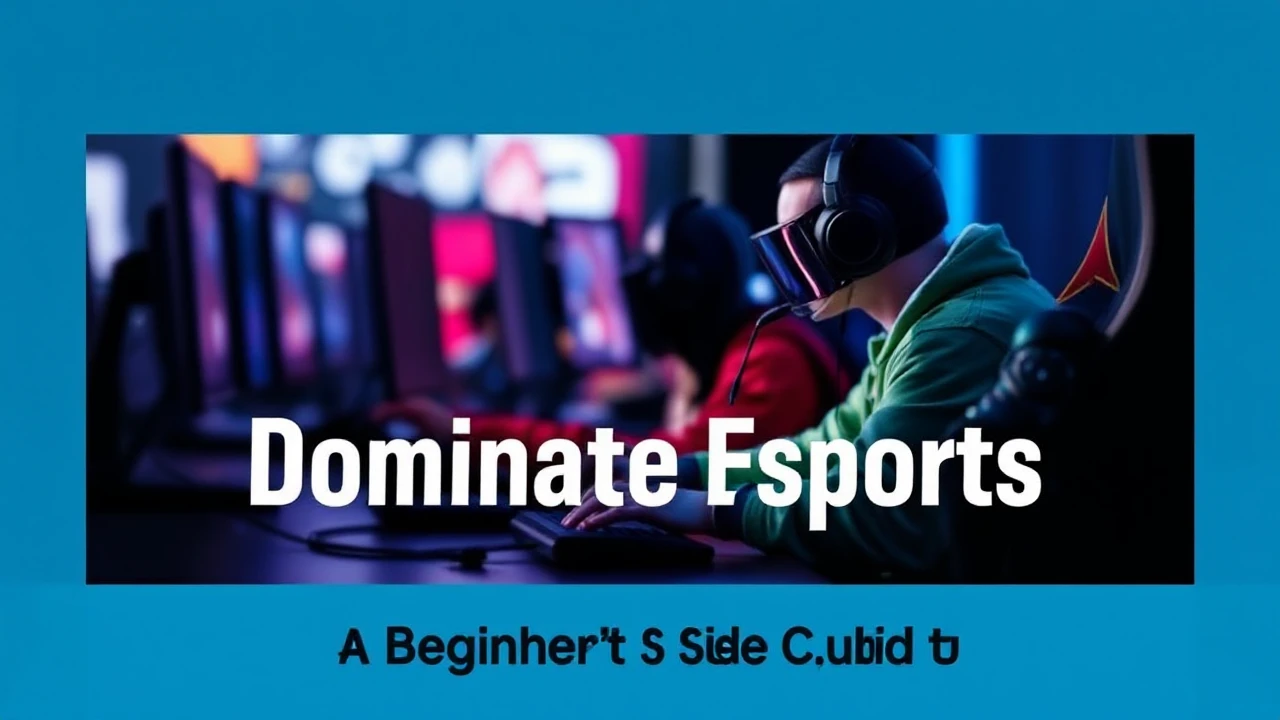 Dominate Esports: A Beginner's Guide to High-Level Gaming