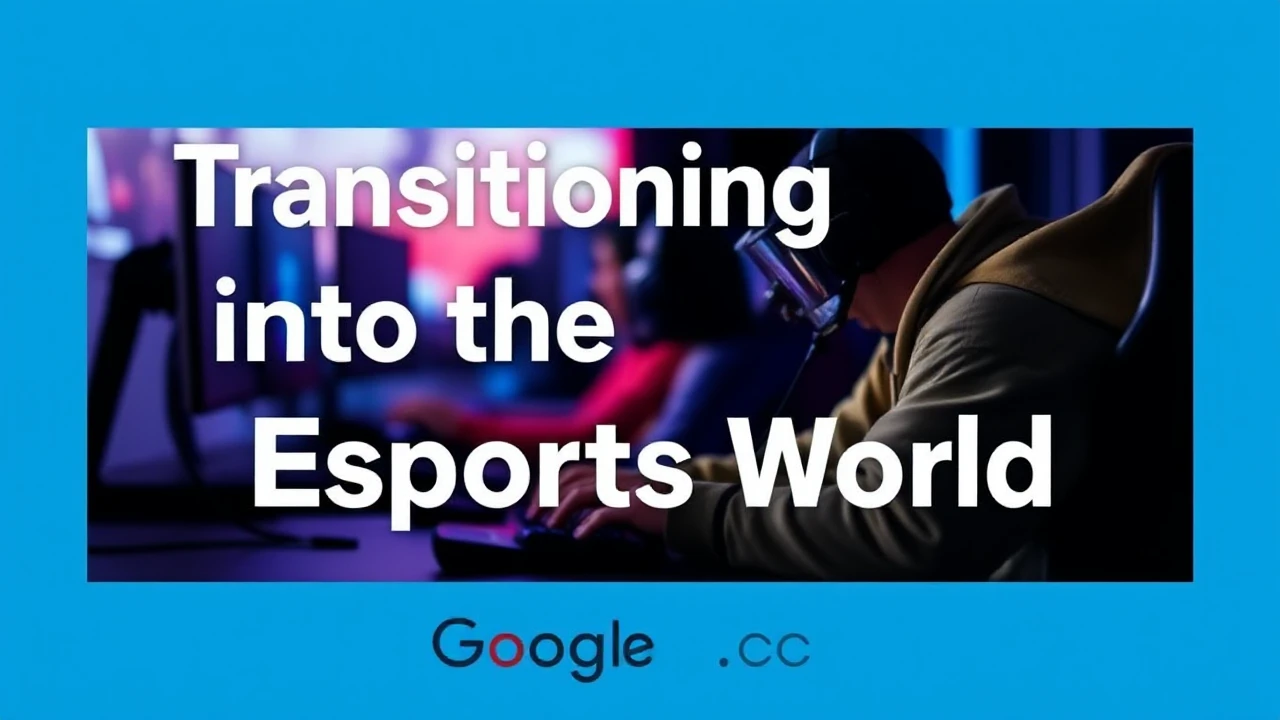 Transitioning into the Esports World: A Guide for Gamers