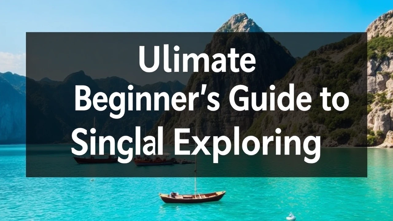 The Ultimate Beginner's Guide to Single Exploring
