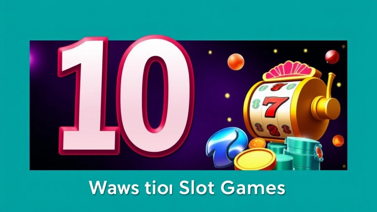 10 Tips: Ways to Win Big at Slot Games